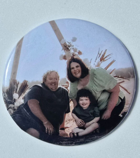 Custom Picture Magnet Circle