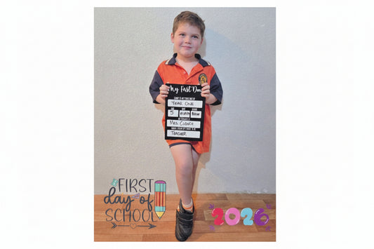 First Day Back at School Magnet